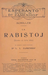 Book cover of "La Rabistoj: Dramo en kvin aktoj"