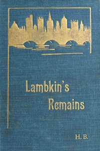 Book cover of "Lambkin's Remains"