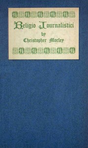 Book cover of "Religio Journalistici"