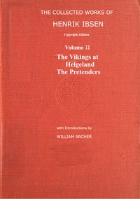Book cover of "The collected works of Henrik Ibsen, Vol. 02 (of 11)"