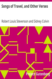 Book cover of "Songs of Travel, and Other Verses"