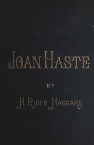 Book cover of "Joan Haste"
