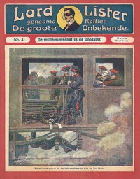 Book cover of "Lord Lister No. 0004: De millioenenschat in de Doodkist"