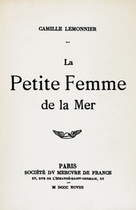 Book cover of "La petite femme de la mer"