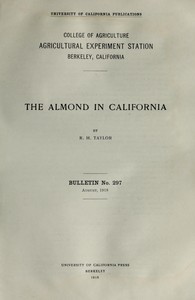 Book cover of "The Almond in California"