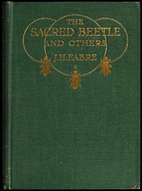 Book cover of "The Sacred Beetle, and Others"