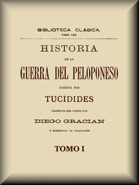 Book cover of "Historia de la guerra del Peloponeso (1 de 2)"