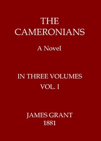 Book cover of "The Cameronians: A Novel, Volume 1 (of 3)"