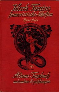 Book cover of "Adams Tagebuch, und andere Erzählungen"