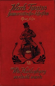 Book cover of "Wie Hadleyburg verderbt wurde: Nebst anderen Erzählungen"