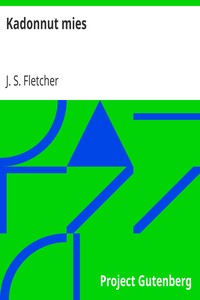 Book cover of "Kadonnut mies"