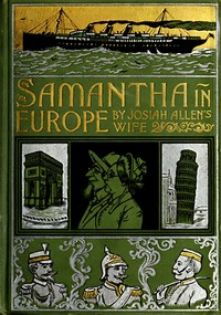 Book cover of "Samantha in Europe"