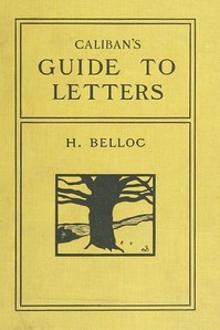 Book cover of "The Aftermath; Or, Gleanings from a Busy Life - Called upon the outer cover, for purposes of sale, Caliban's Guide to Letters"