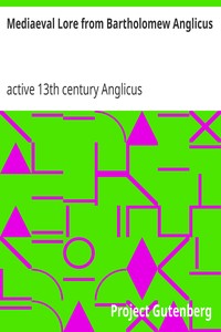 Book cover of "Mediaeval Lore from Bartholomew Anglicus"