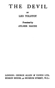 Book cover of "The Devil"