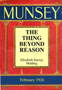 Book cover of "The Thing Beyond Reason"