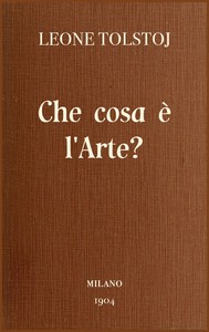 Book cover of "Che cosa è l'arte?"