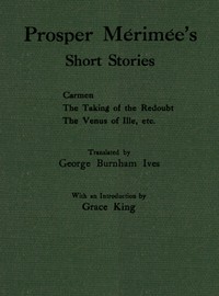 Book cover of "Prosper Mérimée's Short Stories"