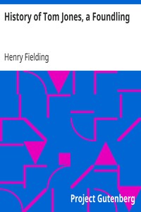 Book cover of "History of Tom Jones, a Foundling"