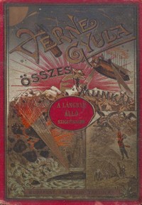 Book cover of "A lángban álló szigettenger"
