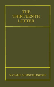 Book cover of "The Thirteenth Letter"