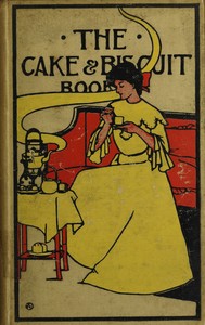 Book cover of "The cake and biscuit book"