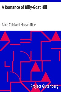 Book cover of "A Romance of Billy-Goat Hill"