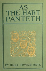 Book cover of "As the hart panteth"
