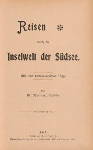Book cover of "Reisen durch die Inselwelt der Südsee"
