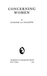 Book cover of "Concerning Women"