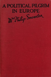 Book cover of "A political pilgrim in Europe"