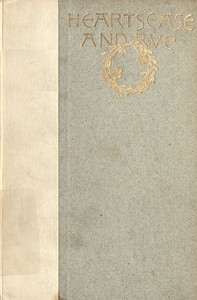 Book cover of "Heartsease and Rue"