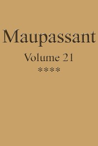 Book cover of "Œuvres complètes de Guy de Maupassant - volume 21"
