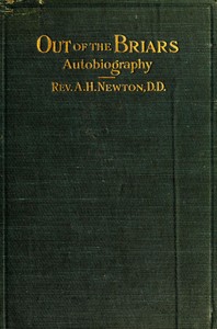 Book cover of "Out of the Briars - An Autobiography and Sketch of the Twenty-ninth Regiment Connecticut Volunteers"