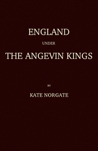 Book cover of "England under the Angevin Kings, Volumes I and II"