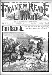 Book cover of "Frank Reade, Jr., with his new steam man in Mexico - or, hot work among the greasers"