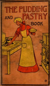 Book cover of "The pudding and pastry book"