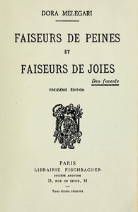 Book cover of "Faiseurs de peines et faiseurs de joies"