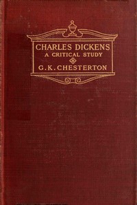 Book cover of "Charles Dickens: A critical study"