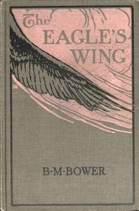 Book cover of "The eagle's wing: A story of the Colorado"