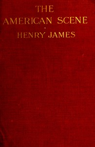 Book cover of "The American scene"