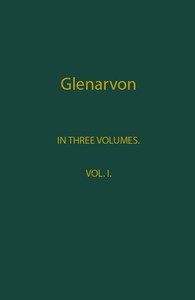 Book cover of "Glenarvon, Volume 1 (of 3)"