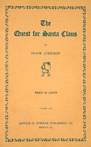 Book cover of "The quest for Santa Claus"
