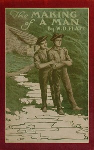 Book cover of "The making of a man"
