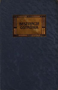Book cover of "Besztercze ostroma"