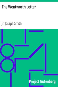 Book cover of "The Wentworth Letter"