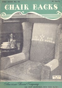 Book cover of "Chair backs"