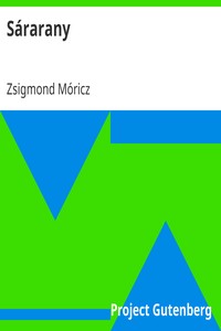 Book cover of "Sárarany"