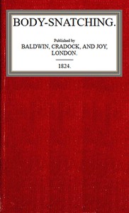 Book cover of "Body-snatching"