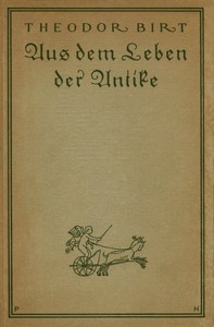 Book cover of "Aus dem Leben der Antike"